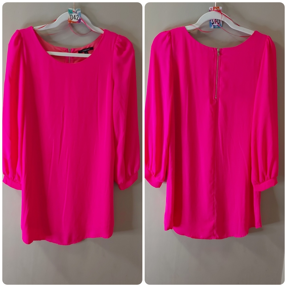 Neon Shift Dress